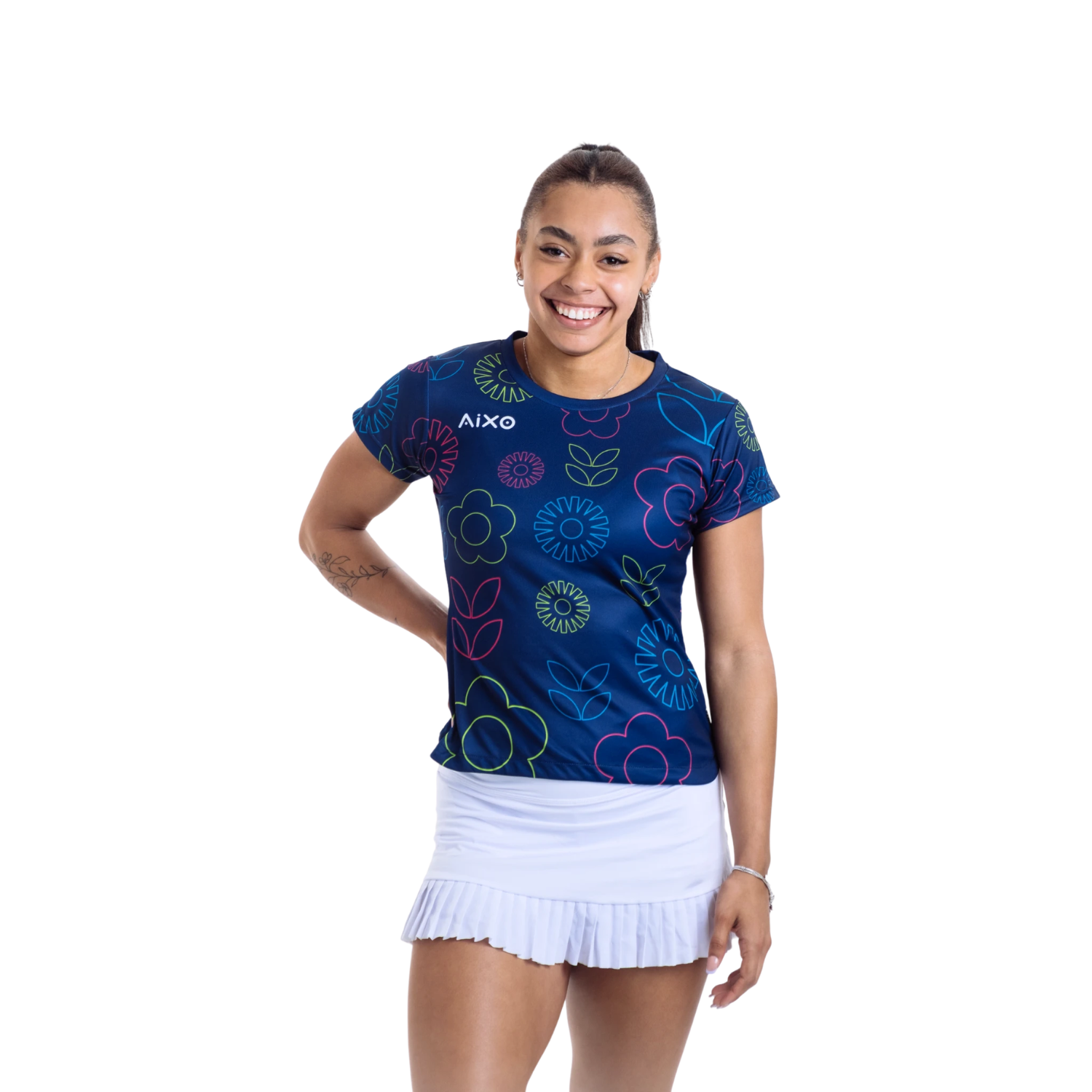 Aixo Spring Womens T Shirt Ivory T Shirt Aixo