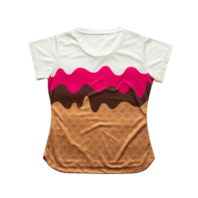 Aixo Sundae Womens T Shirt Mint Delight T Shirt Aixo