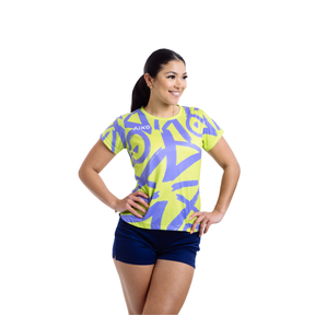 Aixo Tagged Womens T Shirt Lime T Shirt Aixo