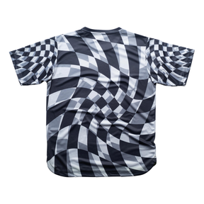 Aixo Checker Mens T Shirt Lime Check T Shirt Aixo