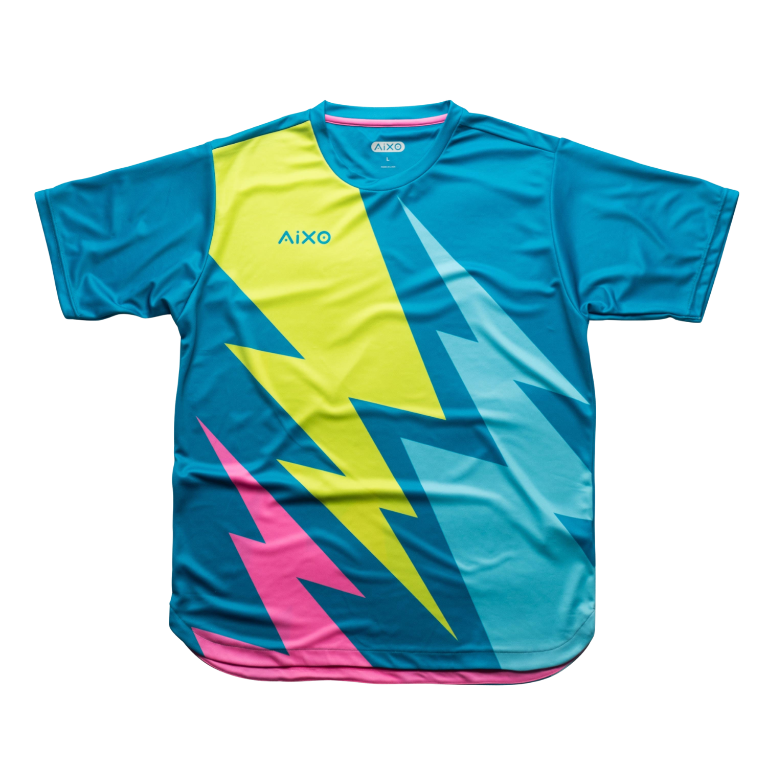 Aixo Bolt T-Shirt Mens (Teal) TEAL T Shirt Aixo