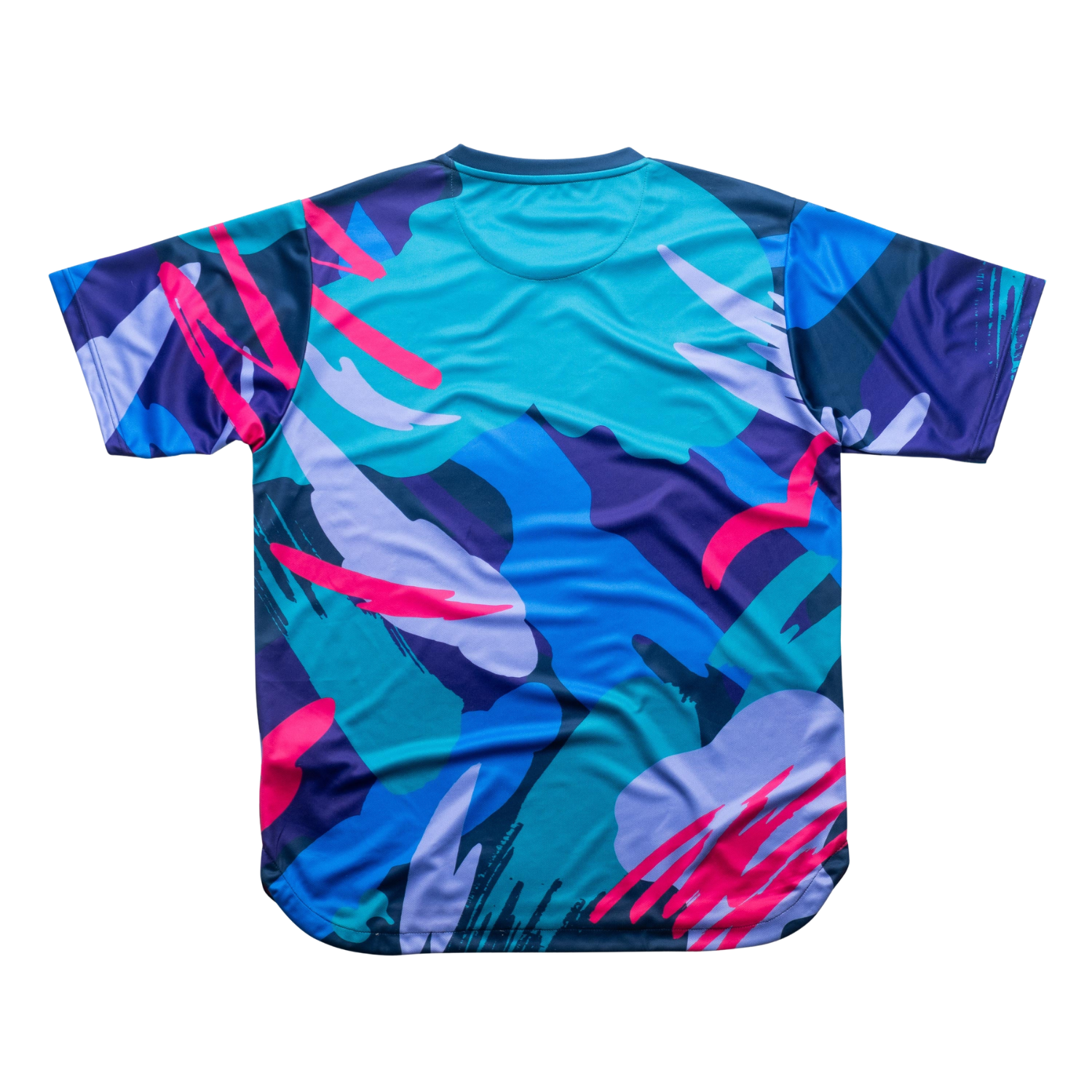 Aixo Abstract T-Shirt Mens (Multicolour Dark) T Shirt Aixo