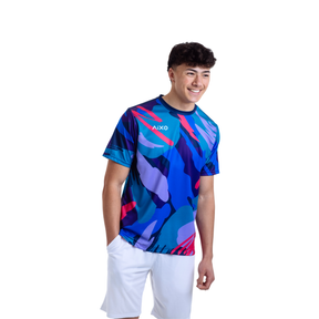 Aixo Abstract T-Shirt Mens (Multicolour) T Shirt Aixo