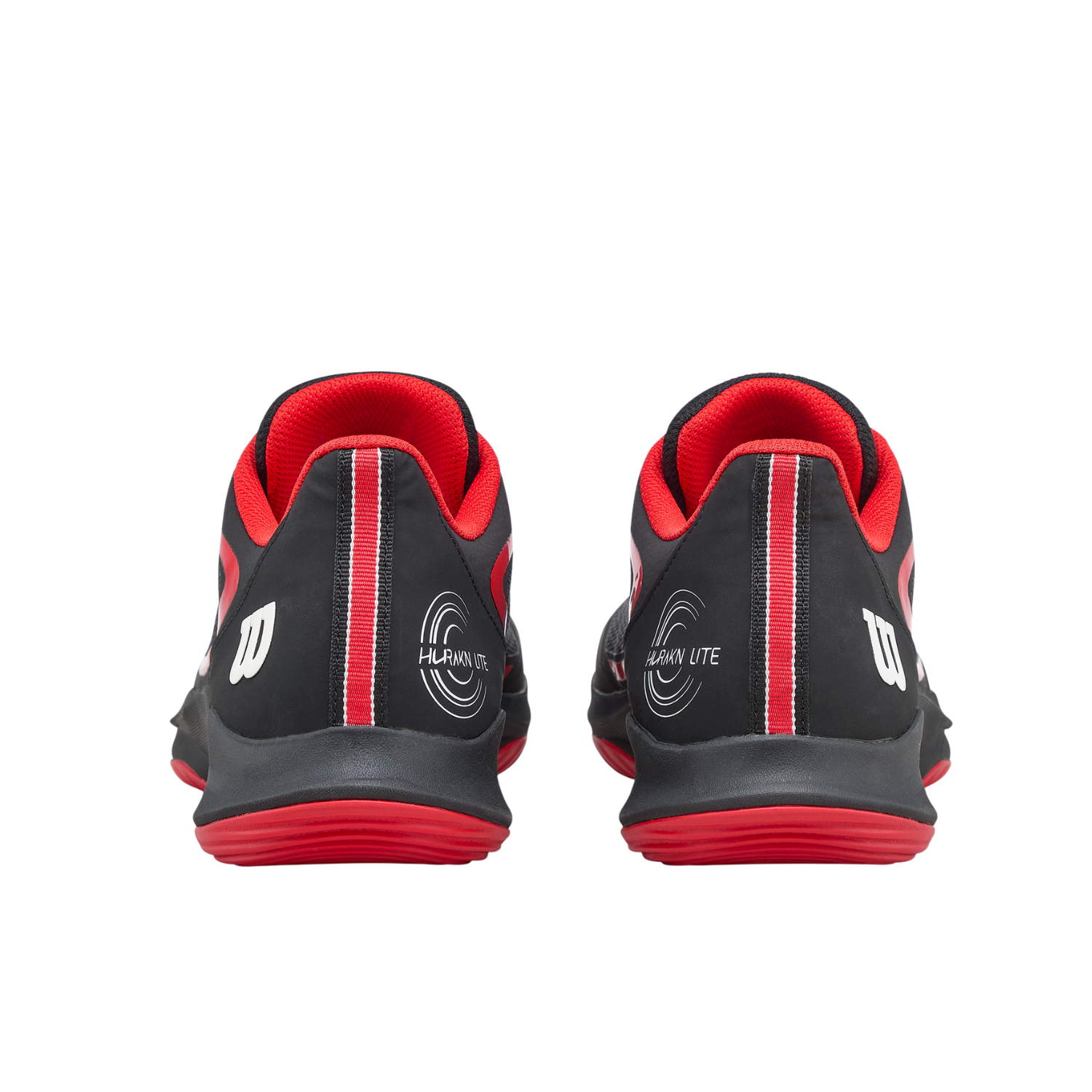 Wilson Hurakn Lite Padel Shoe Men - Black/Red Padel Shoes Wilson