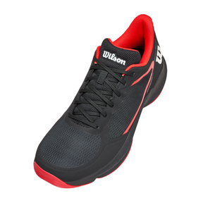 Wilson Hurakn Lite Padel Shoe Men - Black/Red Padel Shoes Wilson