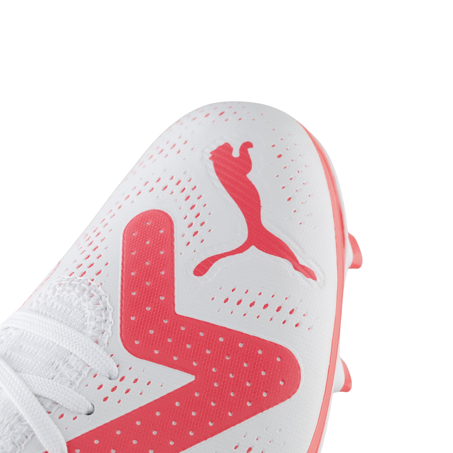 PUMA Future Play FG/AG Football Boots Men – Puma White/Fire Orchid shoes Puma