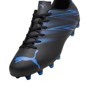 Puma Attacanto FG/AG Football Boots Junior - Puma Black/Silver/Blue shoes Puma