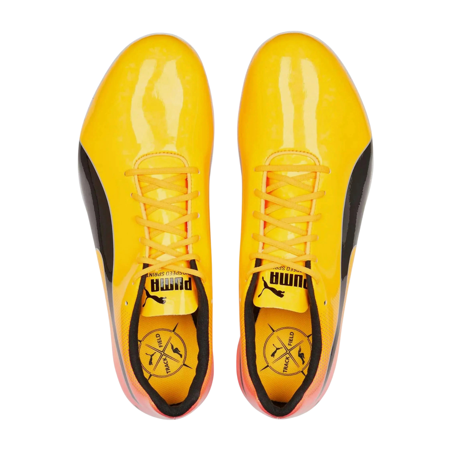 Puma Evospeed Sprint 14 Running Shoe Unisex - Yellow Running Shoes Puma