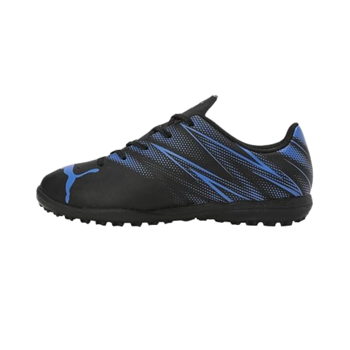 Puma Attacanto II Turf Soccer Cleats Junior - Puma Black/Blue Puma Black Ultra Blue shoes Puma