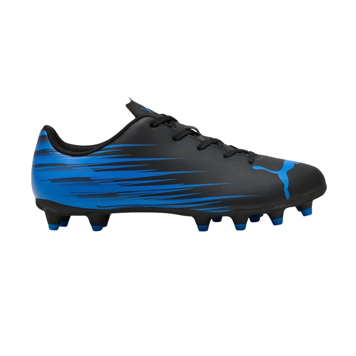 Puma Attacanto II FG/AG Football Boots Junior - Puma Black/Blue shoes Puma