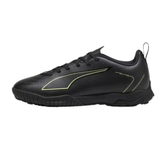 Puma Ultra 6 Play TT Football Boots Junior - Puma Black/Green Puma Black Fizzy Light Green Terrain Football Boots Puma