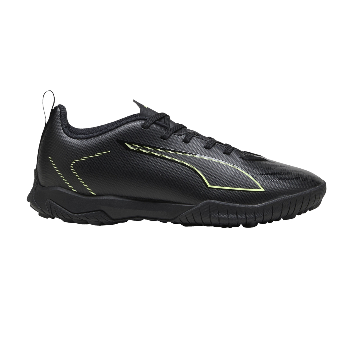 Puma Ultra 6 Play TT Football Boots Junior - Puma Black/Green shoes Puma