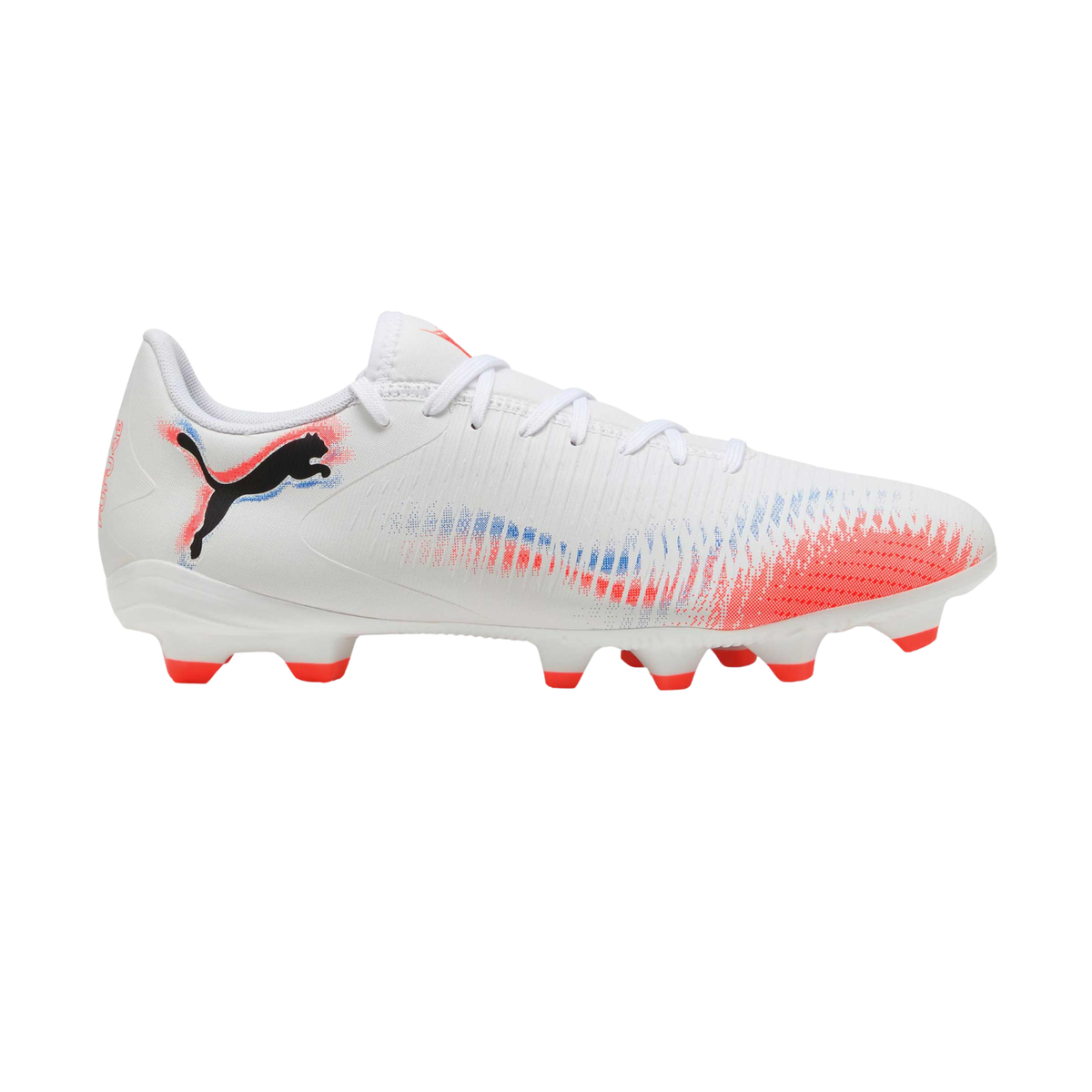Puma Future 8 Play FG/AG Football Boots Junior - Puma White/Red shoes Puma