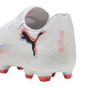 Puma Future 8 Play FG/AG Football Boots Junior - Puma White/Red Football Boots Puma