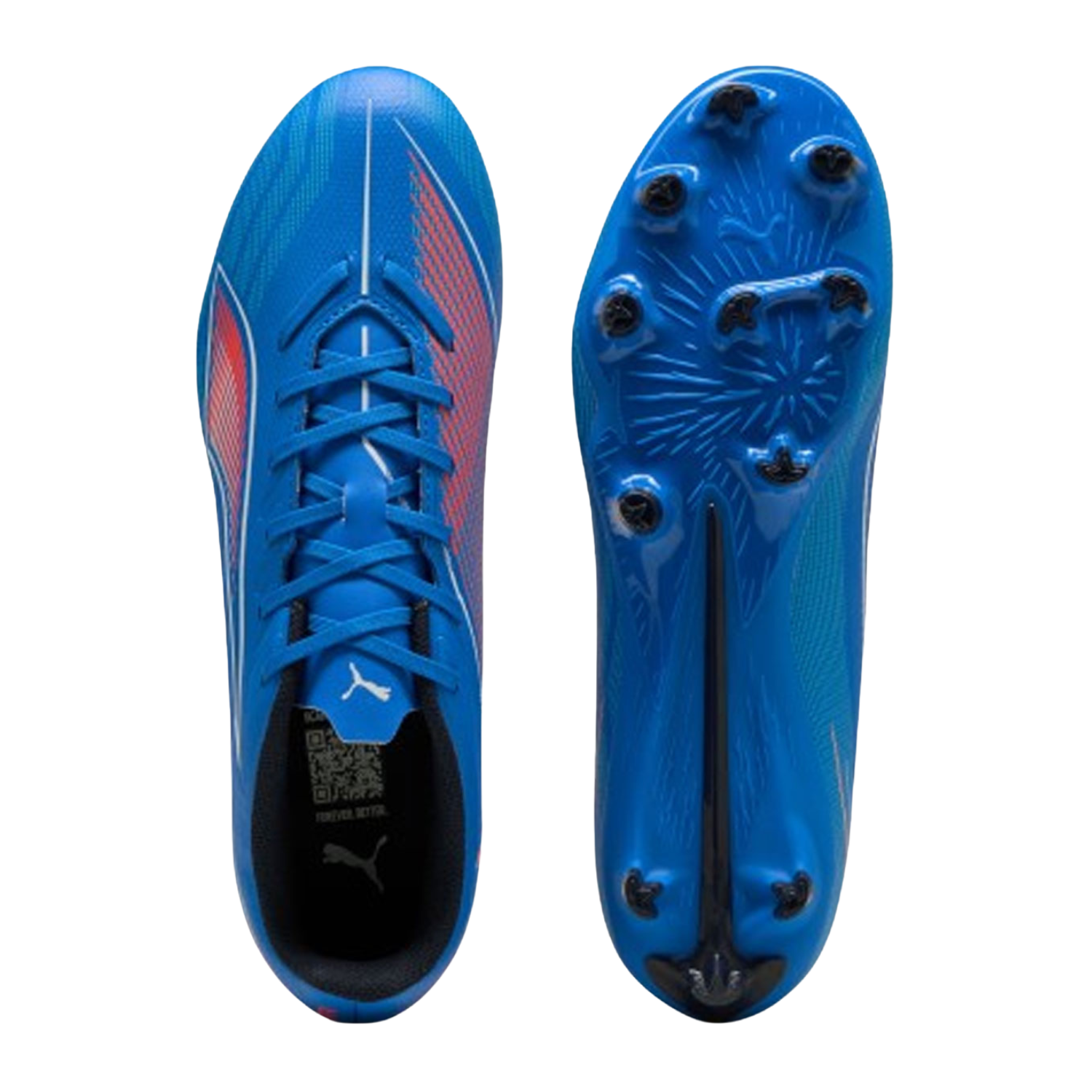 Puma Ultra 6 Play FG/AG Football Boots Men - Ultra Blue/Glowing Red Football Boots Puma