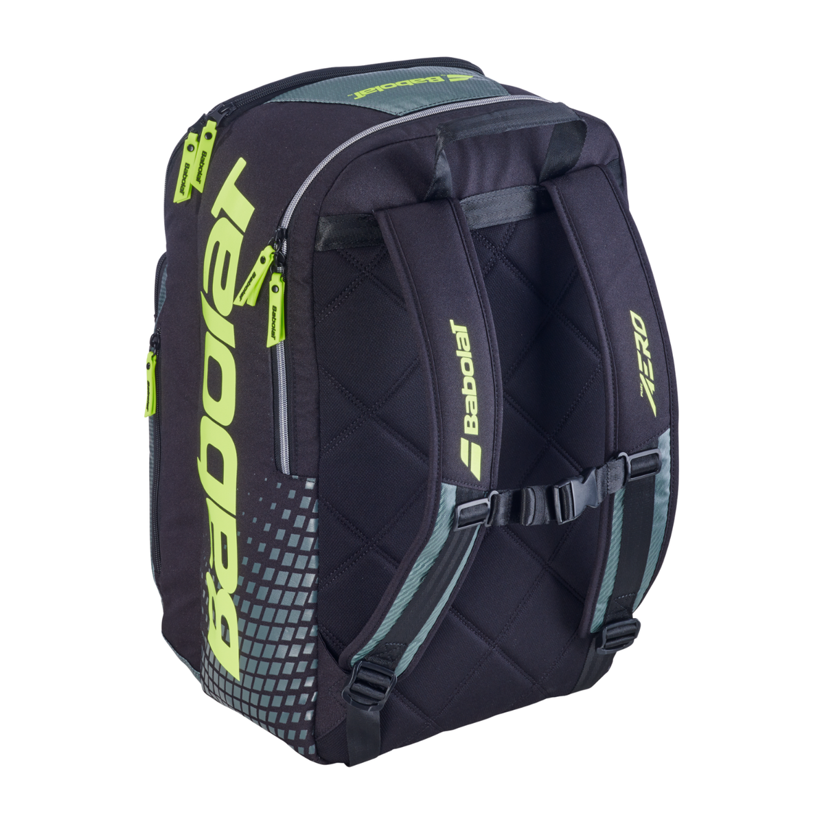 Babolat Backpack Pure Aero 2026 - Grey/Yellow Luggage Babolat