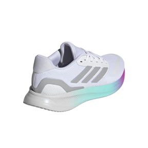 Adidas Runfalcon 5 Running Shoe Women - White/Silver/Black Running Shoes Adidas