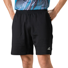 Hundred Logo Badminton Shorts Men - Black Black Clothing Hundred