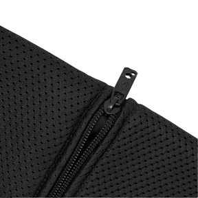 Hundred drawstring kit bag, Black, close-up detail