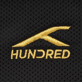 Hundred drawstring kit bag, Black, detail view