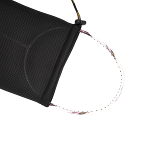 Hundred drawstring kit bag, Black, back view