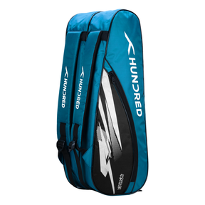 Hundred Cosmogear Badminton Kitbag - Teal Blue/Black Luggage Hundred