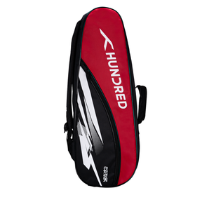 Hundred Cosmogear Badminton Kitbag - Black/Red Luggage Hundred
