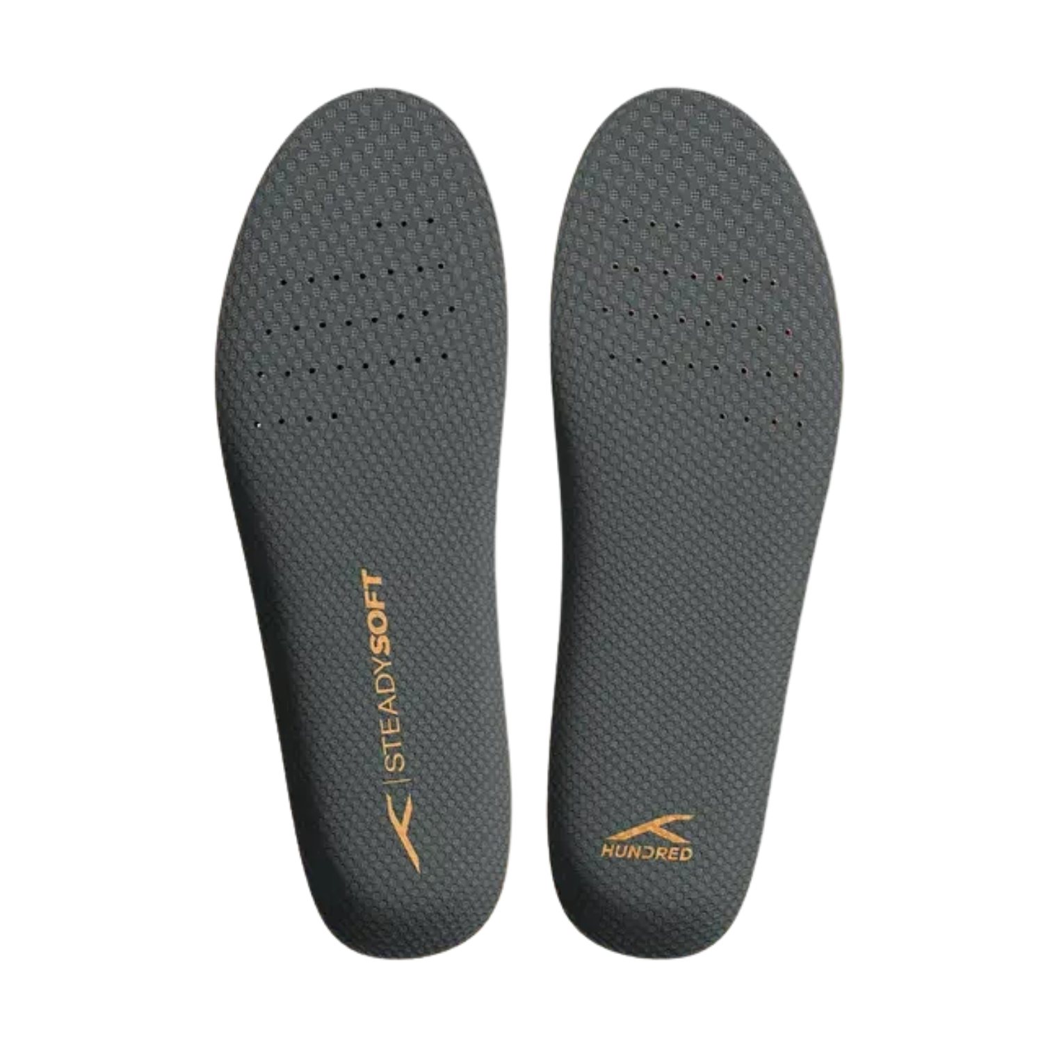 Hundred SteadySoft Insole - Dark Grey/Orange Accessories Hundred