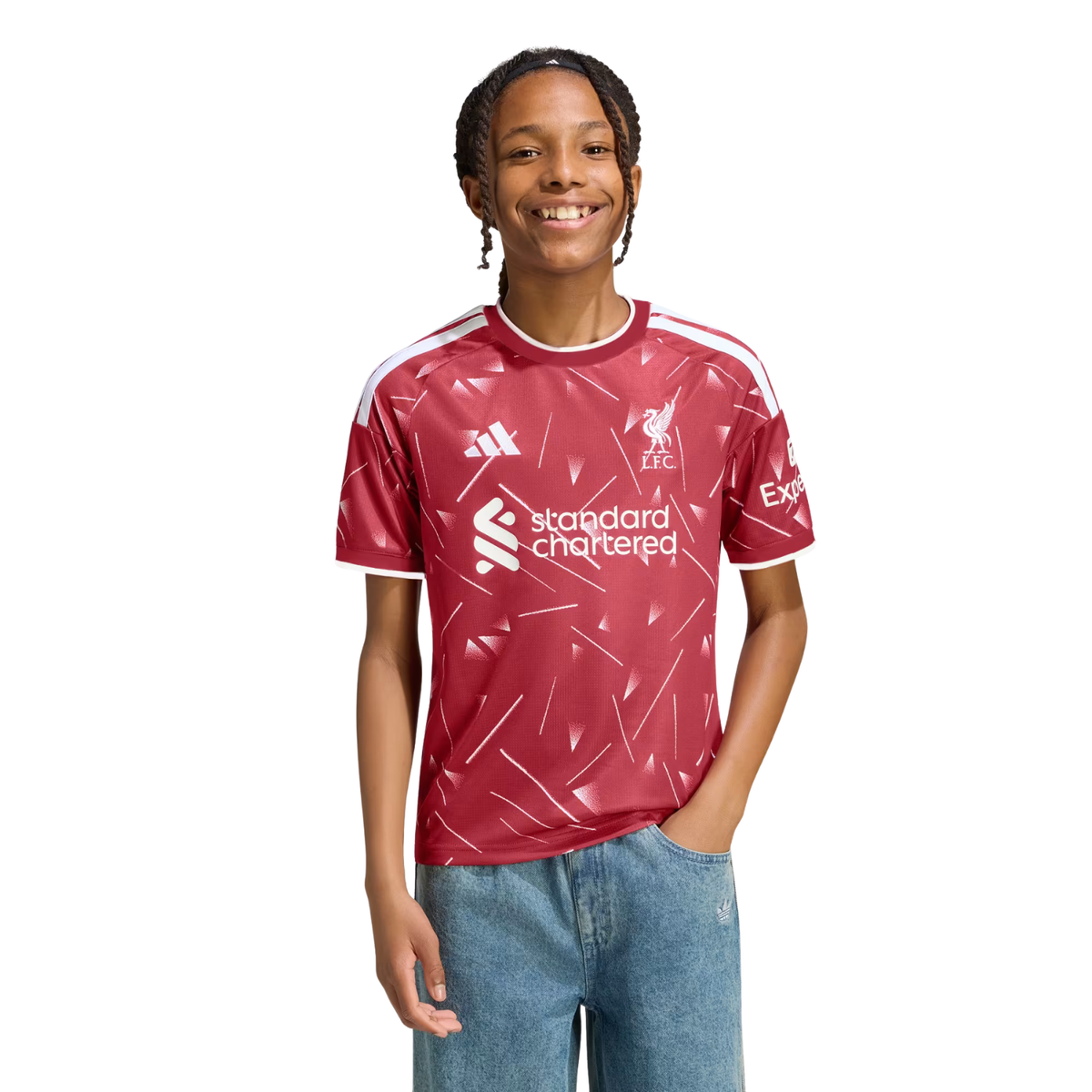 Adidas Liverpool F.C. 26/27 Home Jersey Kids - Red Clothing Adidas