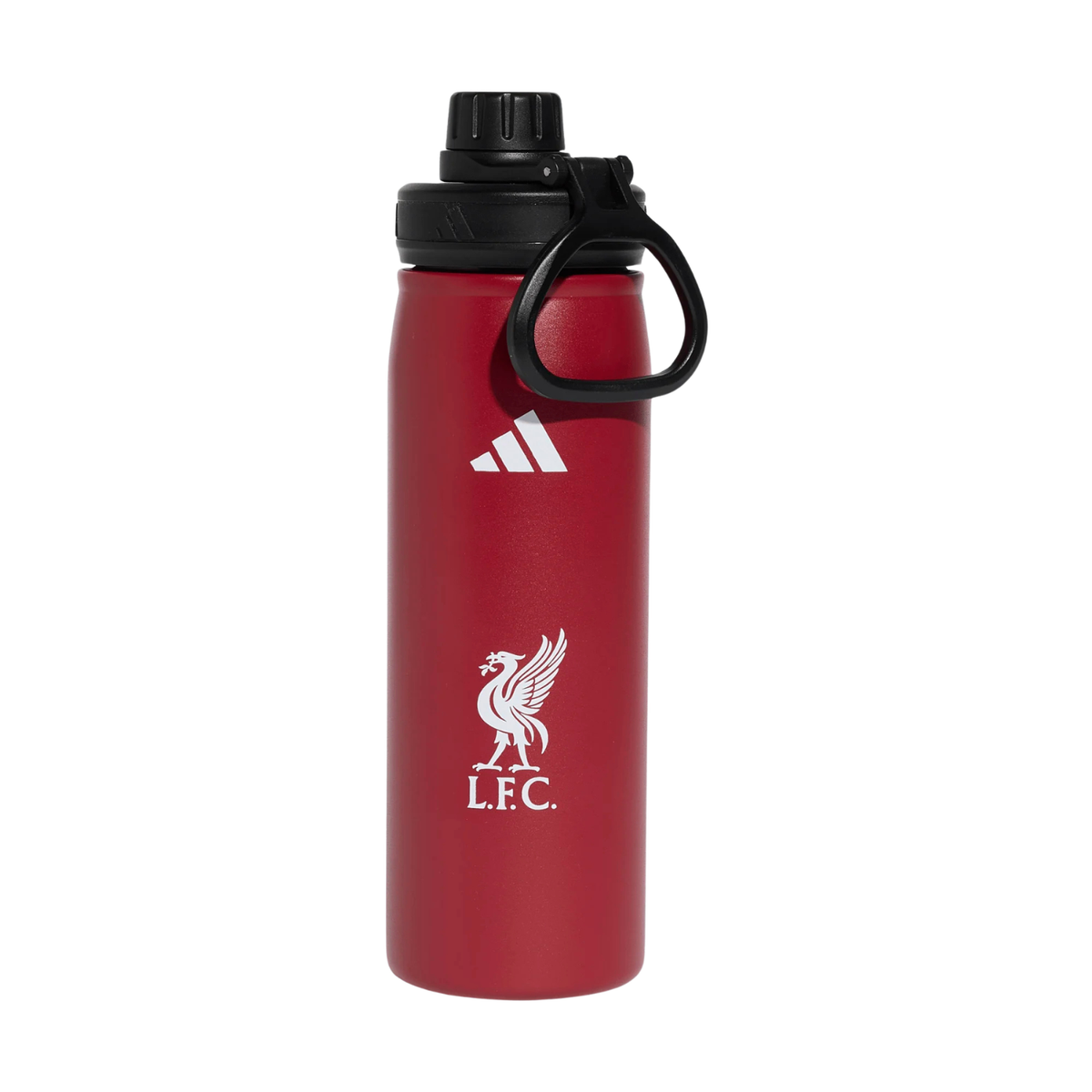 Adidas Liverpool F.C. 26/27 Metal Water Bottle - Red Red One Size Accessories Adidas