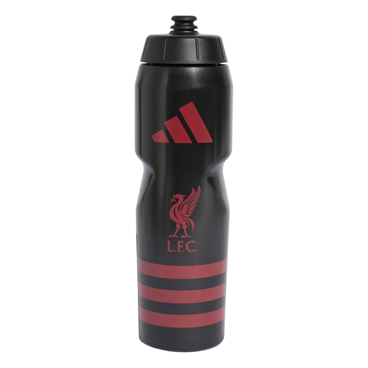 Adidas Liverpool F.C. 26/27 Water Bottle - Black Black One Size Accessories Adidas