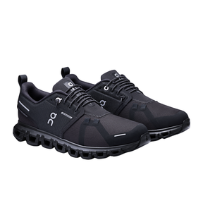 On Cloud 6 Waterproof Running Shoes Women - Black/Black Running Shoes On Running