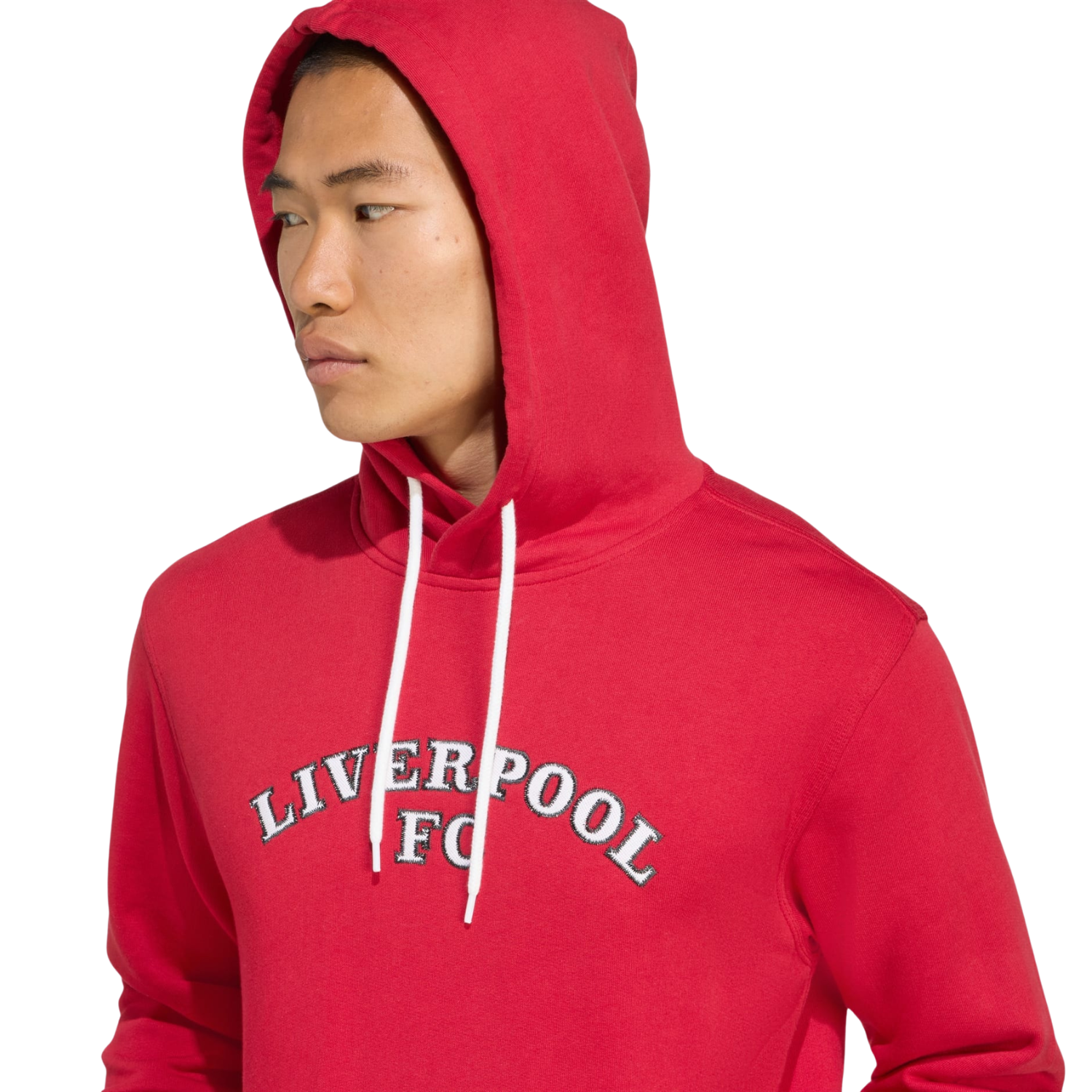 Adidas Liverpool F.C. 25/26 US Hoodie Men - Red Clothing Adidas