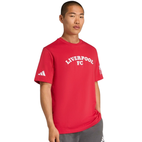 Adidas Liverpool F.C. 25/26 US T-Shirt Men - Red Clothing Adidas