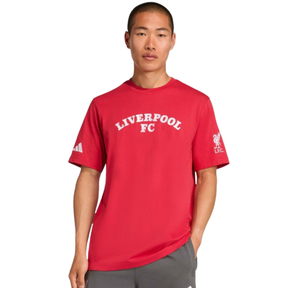 Adidas Liverpool F.C. 25/26 US T-Shirt Men - Red Clothing Adidas