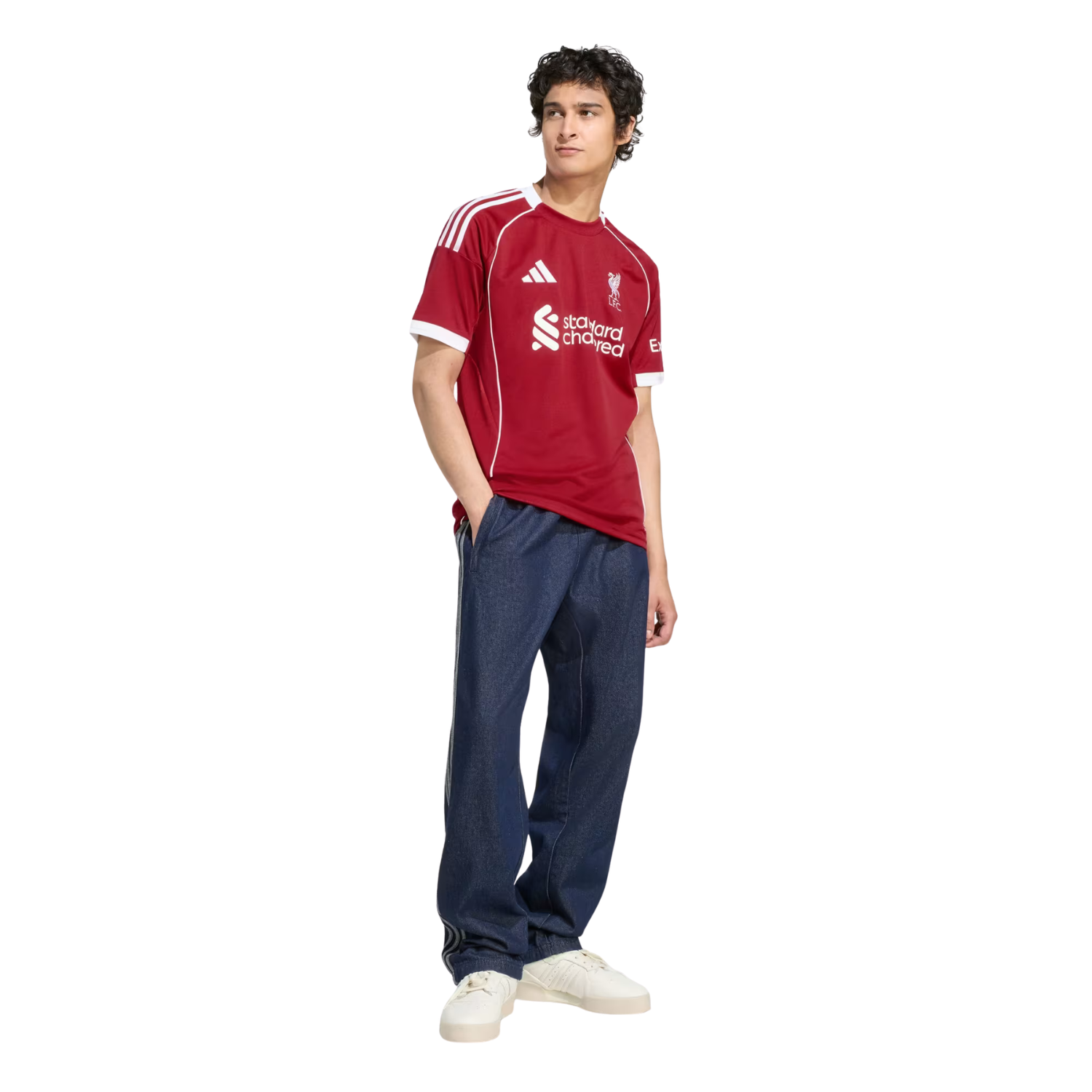 Adidas Liverpool F.C. 25/26 Home Jersey Men- Red Clothing Adidas