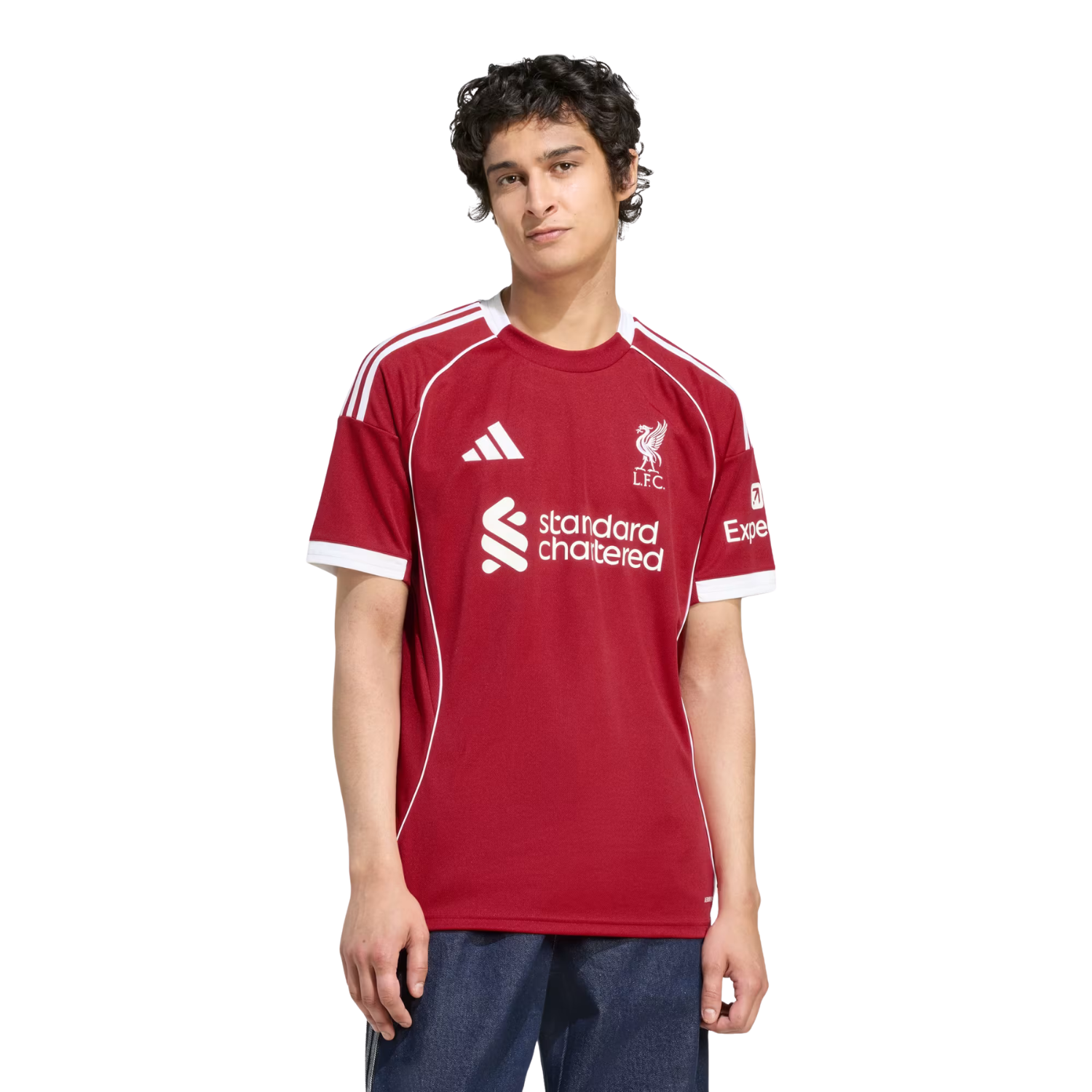 Adidas Liverpool F.C. 25/26 Home Jersey Men- Red Clothing Adidas