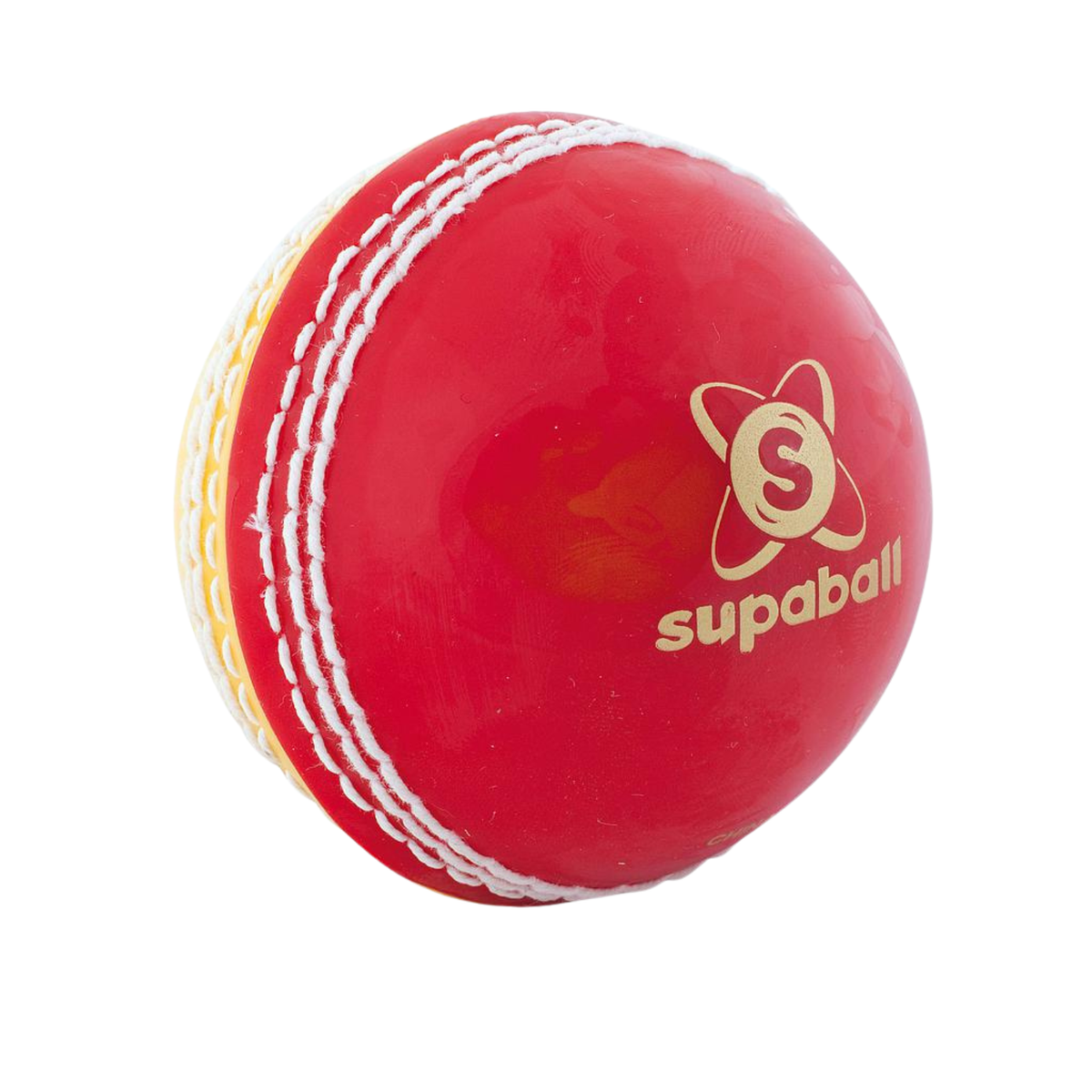 Readers Supaball Training Cricket Ball - Red/Yellow by Readers