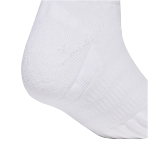 Adidas Tennis Cushioned Low Socks 1 Pack Unisex - White/Black Clothing Adidas