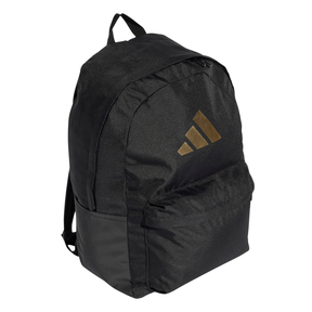 Adidas Classic 3 Bars Backpack - Black/Gold by Adidas