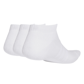 Adidas Cushioned Essentials Low 3 Pack Socks Unisex - White Clothing Adidas