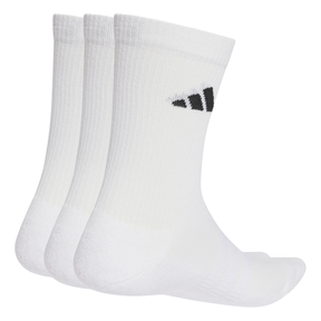 Adidas Cushioned Sportswear Crew 3 Pack Socks Unisex - White Clothing Adidas