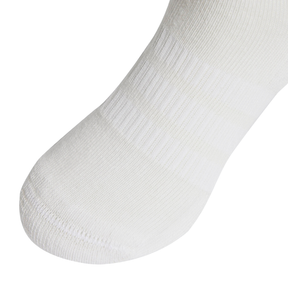 Adidas Cushioned Sportswear Ankle 3 Pack Socks Kids - White/White/Black Clothing Adidas