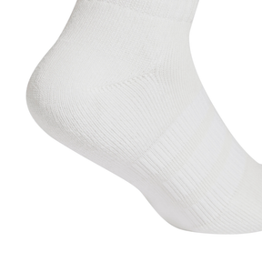 Adidas Cushioned Sportswear Ankle 3 Pack Socks Kids - White/White/Black Clothing Adidas