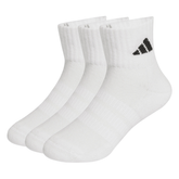 Adidas Cushioned Sportswear Ankle 3 Pack Socks Kids - White/White/Black White Black Clothing Adidas