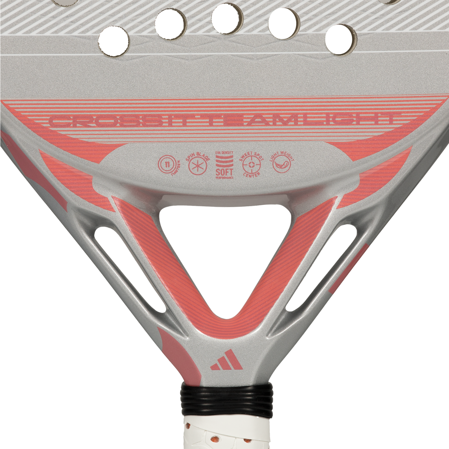 Adidas Cross It Team Light 2026 Padel Racket - Black/White Padel Adidas