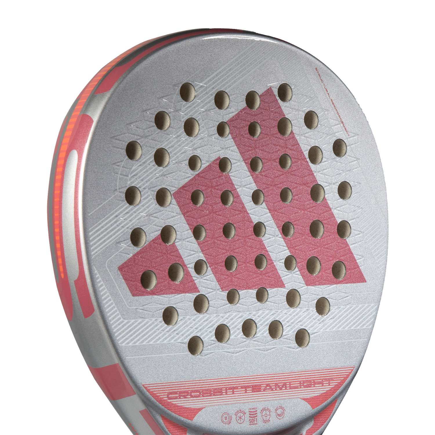 Adidas Cross It Team Light 2026 Padel Racket - Black/White Padel Adidas