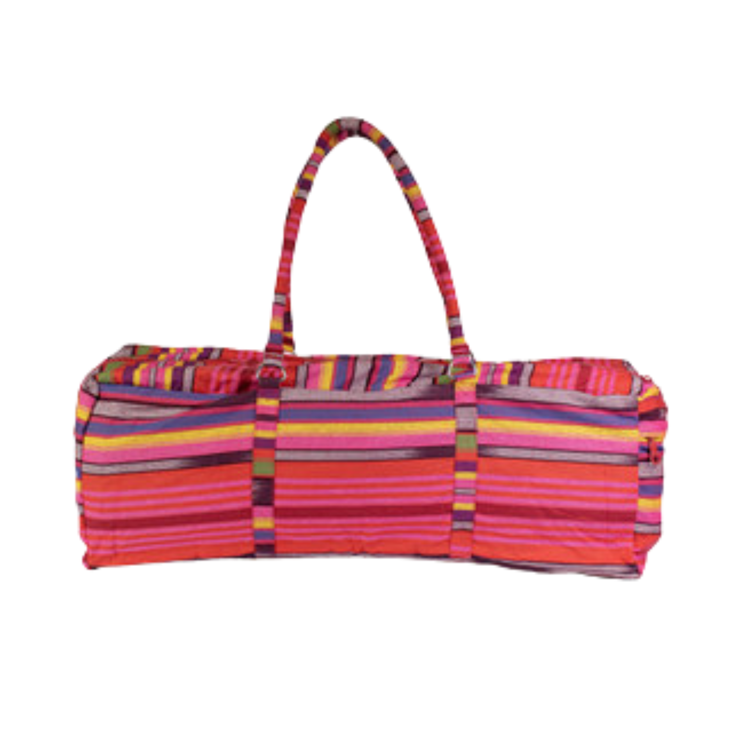 Fitness Mad Deluxe Yoga Kit Bag Lightweight Carry Bag - Pink & Blue Exercise & Fitness Fitness Mad