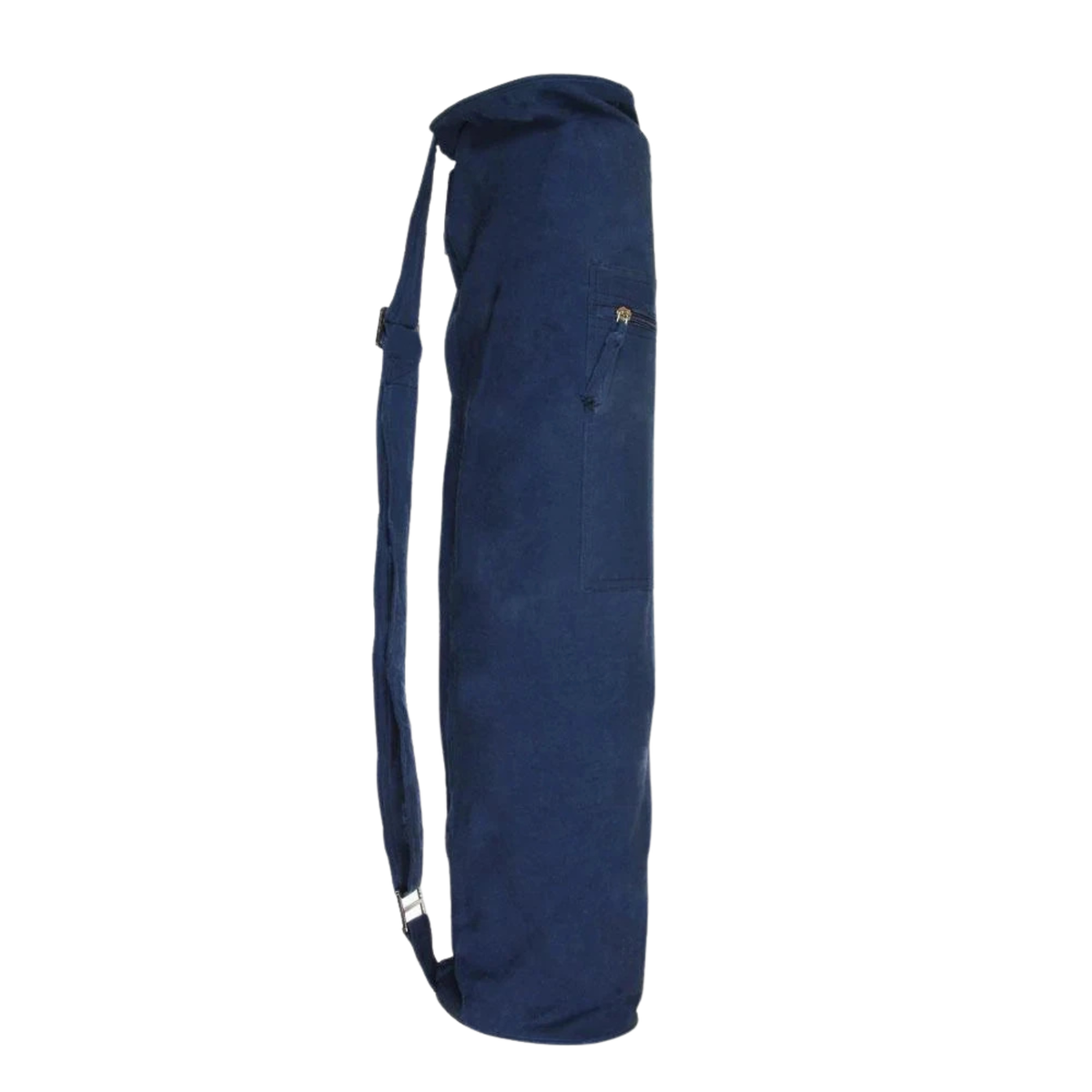 Fitness Mad Jute & Cotton Yoga Mat Bag - Blue/Beige Blue 183cm x 61cm x 6mm Accessories Fitness Mad