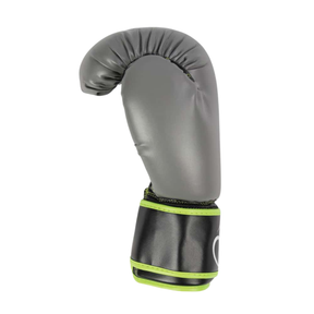 Fitness Mad PVC Sparring Gloves - Green/Grey 10OZ Clearance Fitness Mad